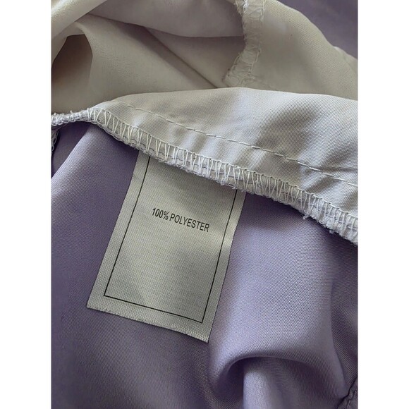 Women’s Large Zine Color block Lightweight Full Zip Windbreaker Jacket Purple L - Picture 4 of 5